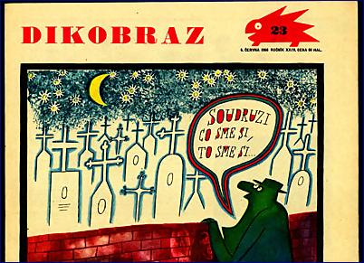Dikobraz, 6. 6. 1968. Z výstavy na Michigan University