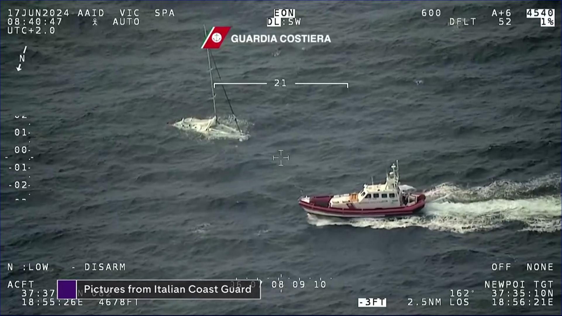 Nejméně 11 mrtvých a desítky pohřešovaných při ztroskotání dvou lodí ve Středozemním moři