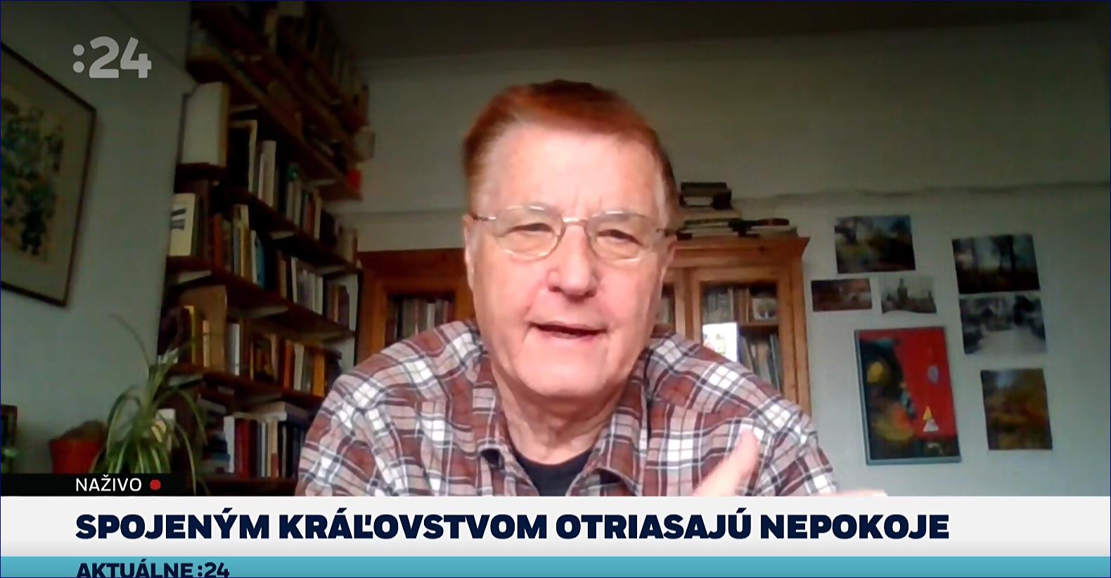 Jan Čulík ve slovenských médiích o nepokojích v Anglii